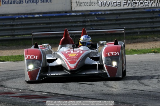 2008-04-26 Monza 0405 Le Mans Series - Rockenfeller-Premat - Audi R10 TDI